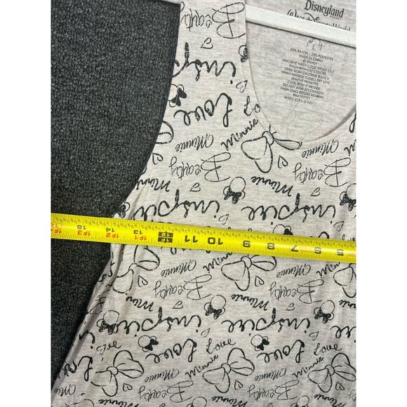 Disney World Minnie Mouse Dress Girls Size L Sleeveless Tan Love - Picture 8 of 8